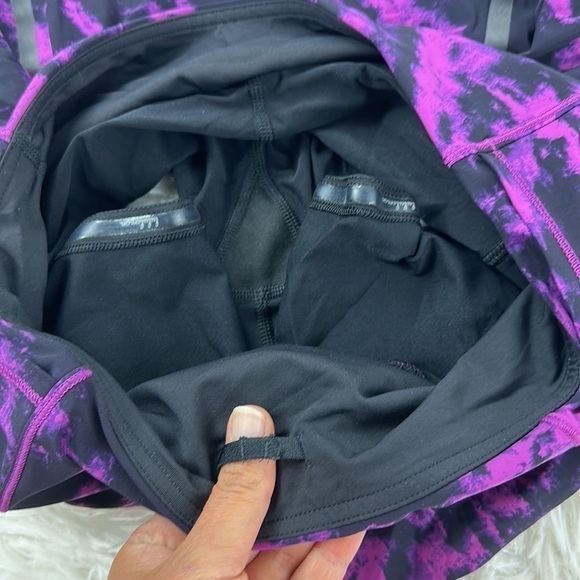 Lululemon Hit Your Stride Skirt Breezie Regal Plum Black / Black - Picture 8 of 10